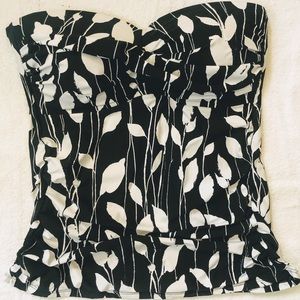 Anne Cole swim strapless top